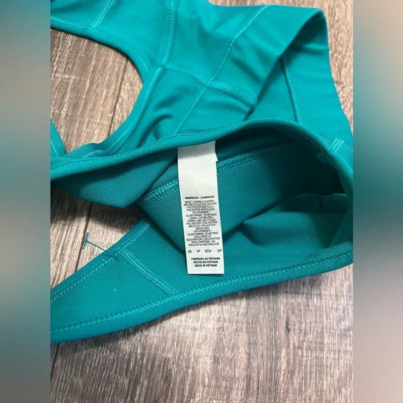 Nike dri-fit size XS Small blue-green teal sports bra - Picture 6 of 6